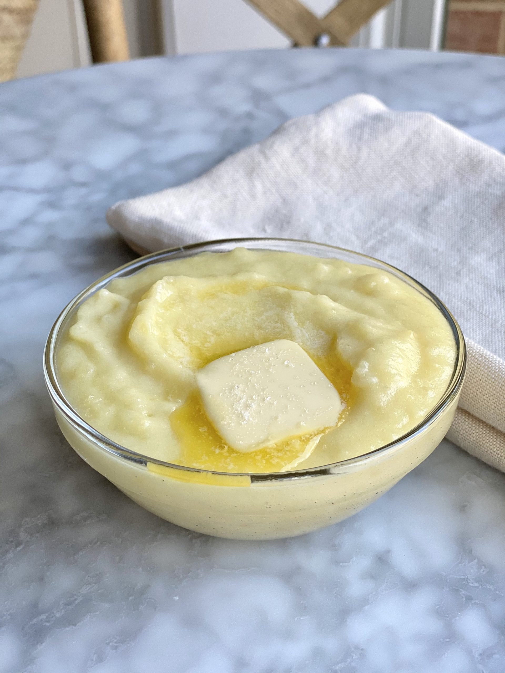 buttery mashed potatoes 