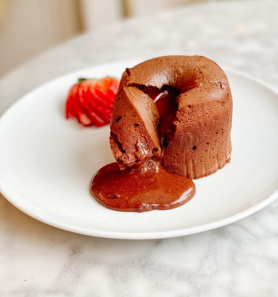 Moelleux au chocolat - molten lava chocolate cake 