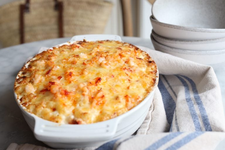 Lobster Mac and cheese gratinee 1