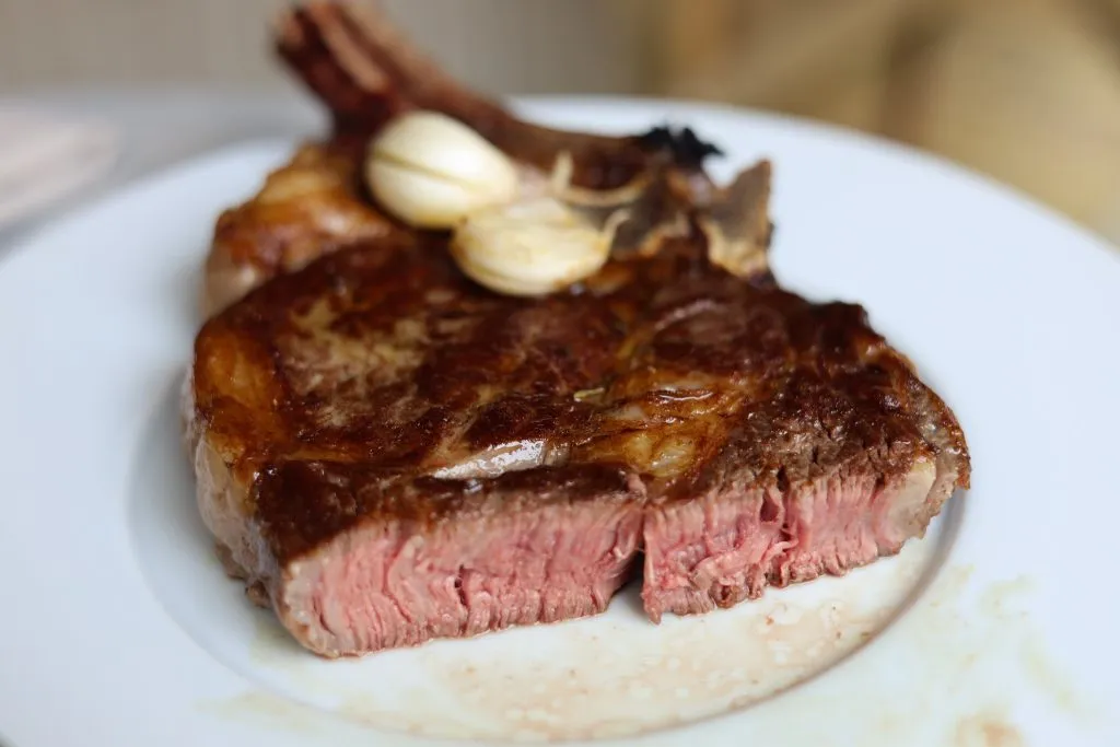 Bone In Ribeye Steak Recipe Le Chef S Wife   RibeyesteakLCW2 1024x683 