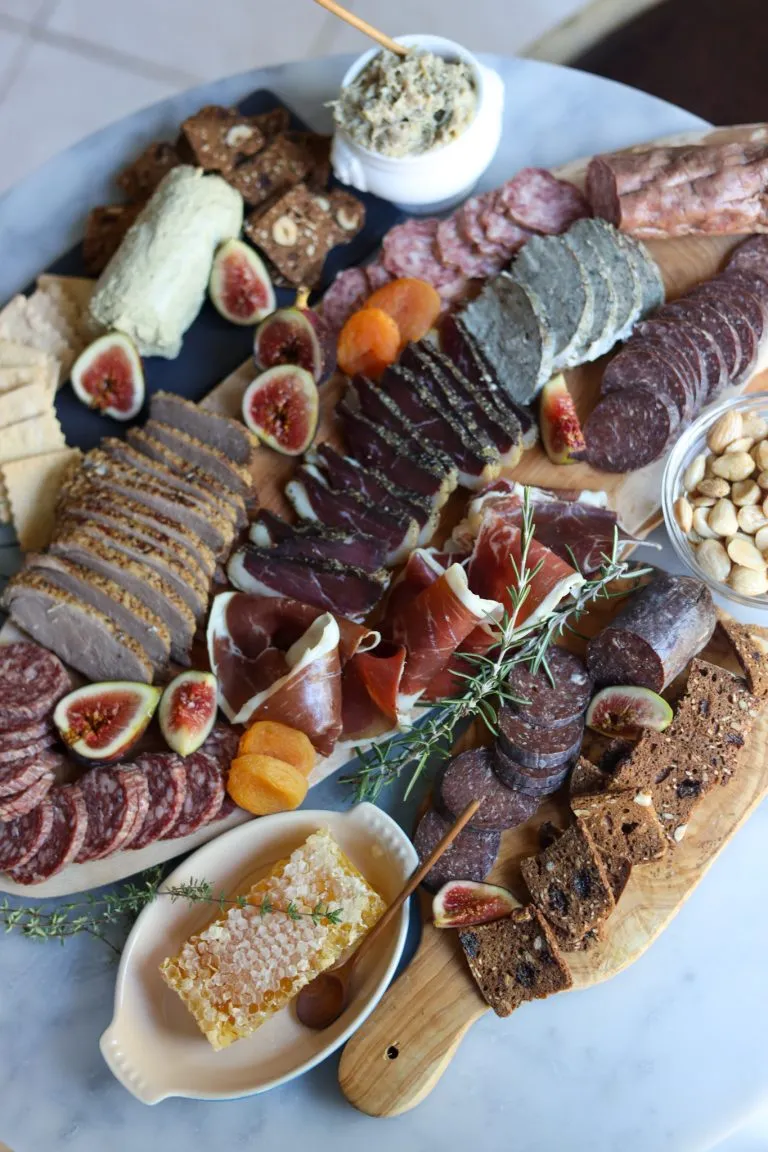 french charcuterie board highlight