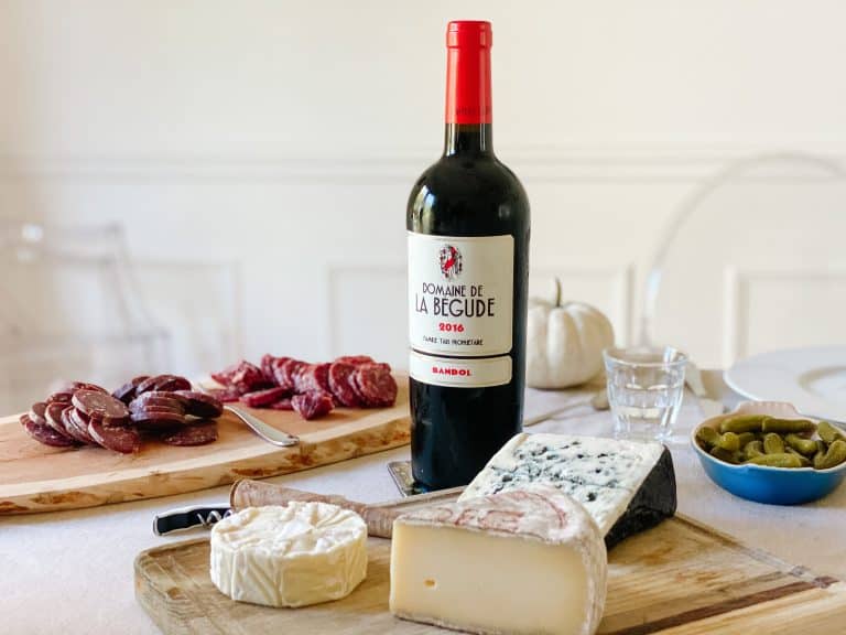 French cheese board
