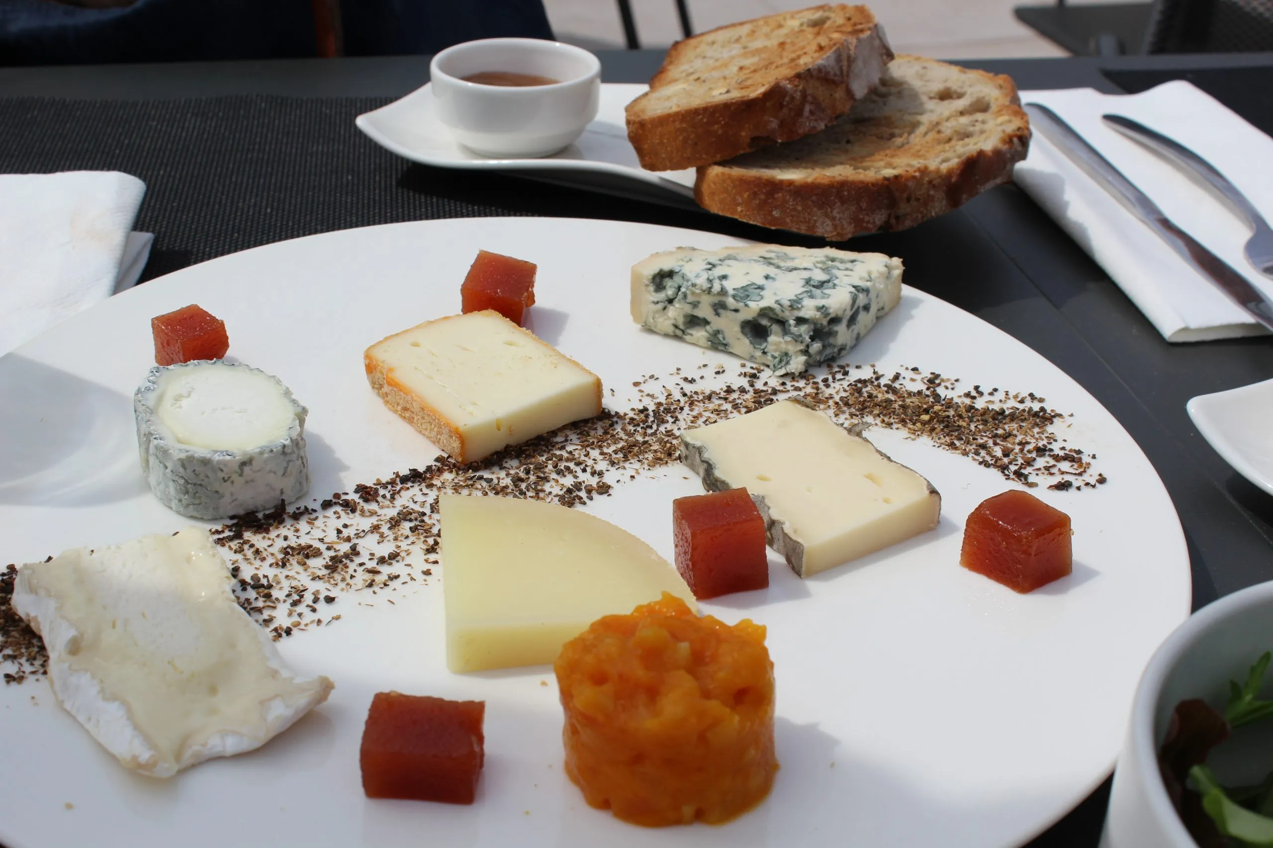 French cheese board