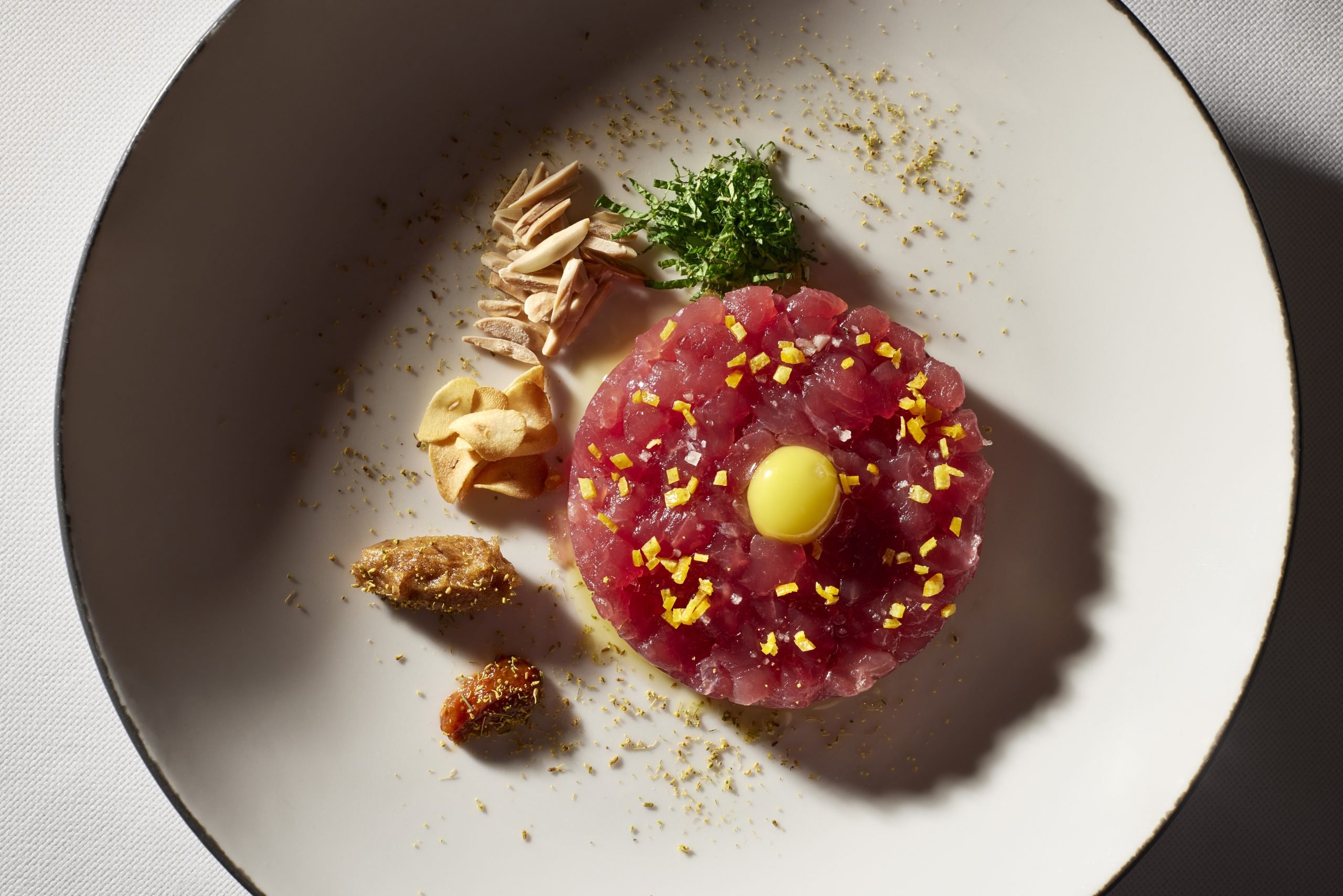 Tuna Tartare by Chef Sébastien Giannini at l'Avant Garde
