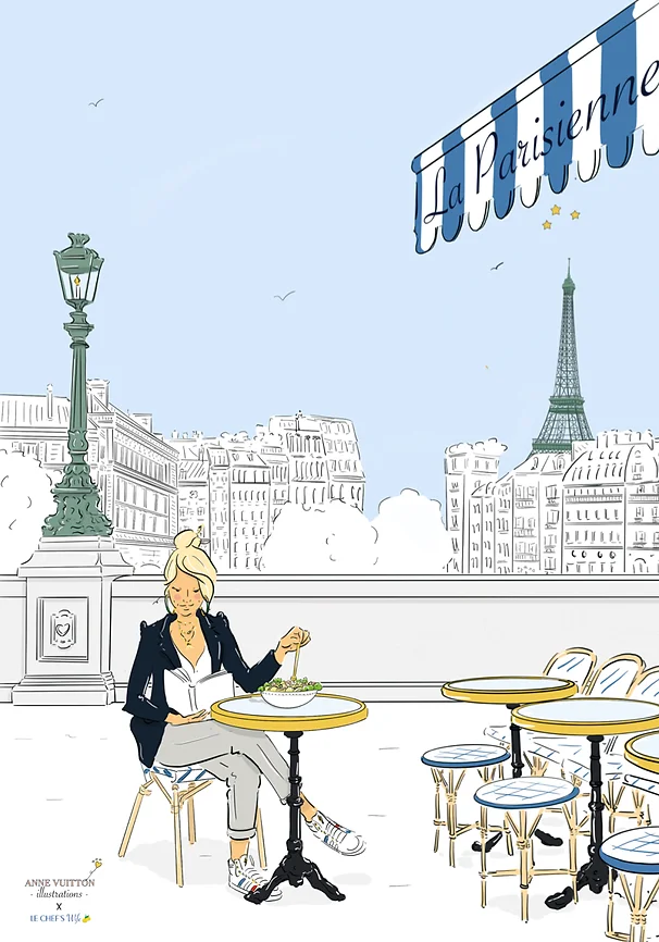 anne vuitton illustrations in paris