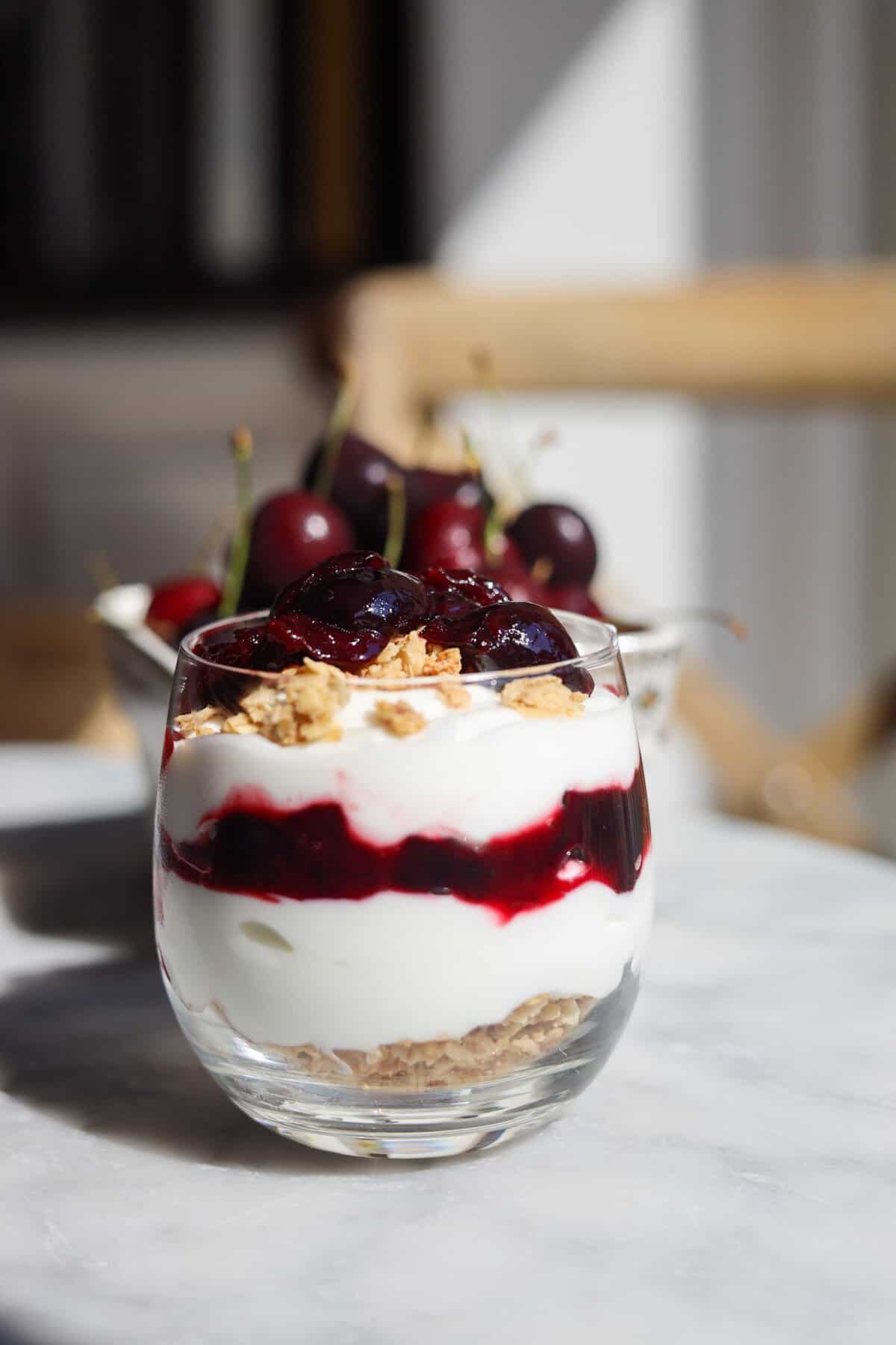 Fresh Cherry Compote