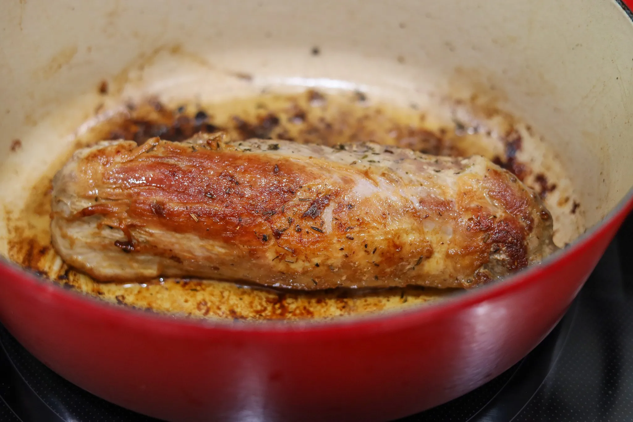 Pork tenderloin with cherry sauce porkloin cooking