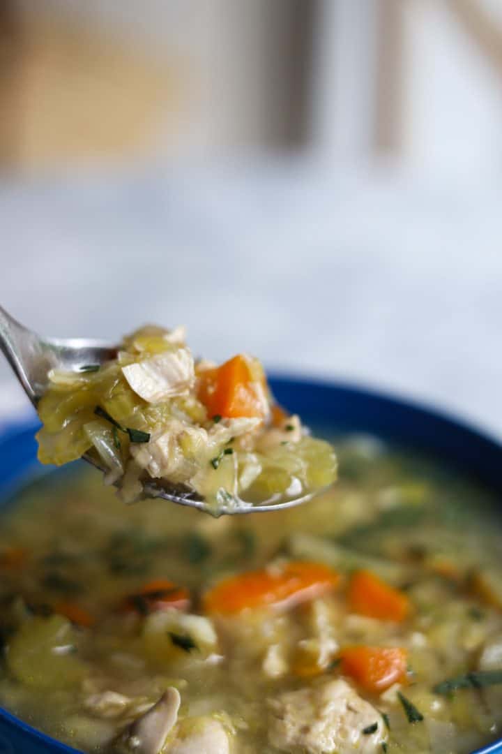 Chicken, Leek & Potato Soup - Le Chef's Wife