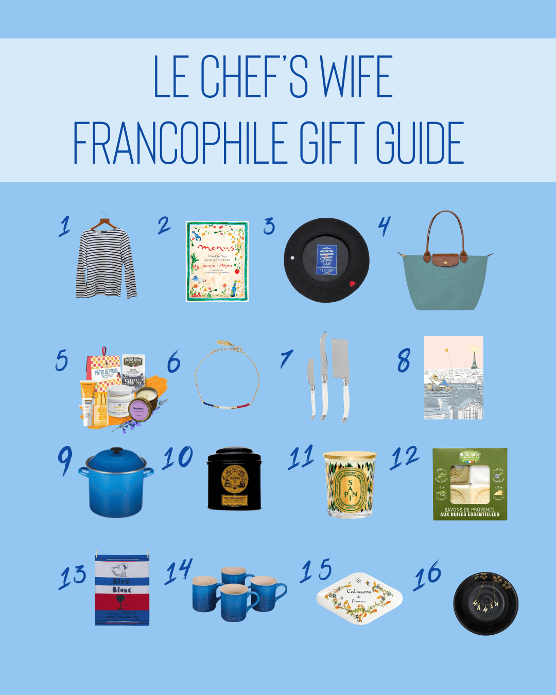 french gifts for her selection by le chefs wife