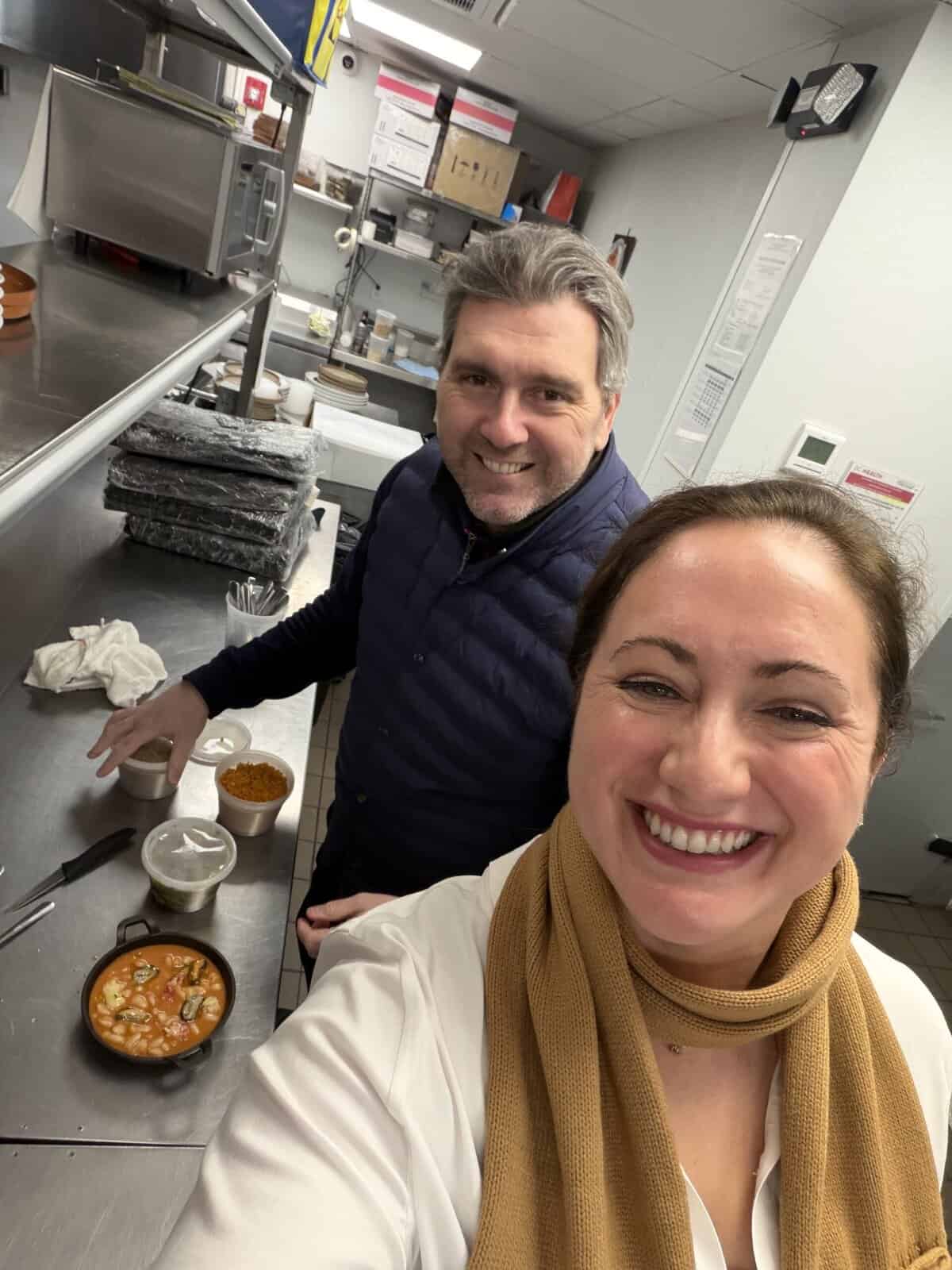 Sebastien and Anina Belle Giannini for the Cassoulet Wars