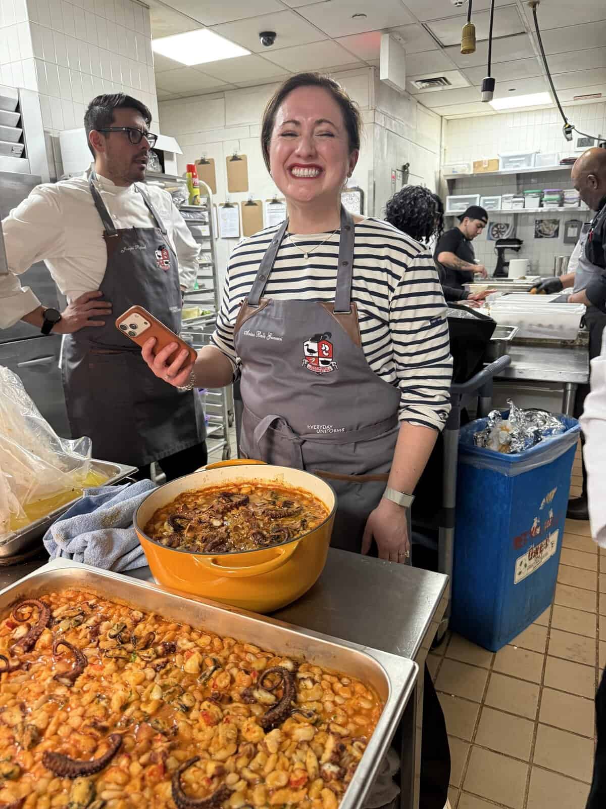 Cassoulet de la mer for the D'Artagnan Cassoulet War Competition Anina Belle Giannini and Joseph Papach