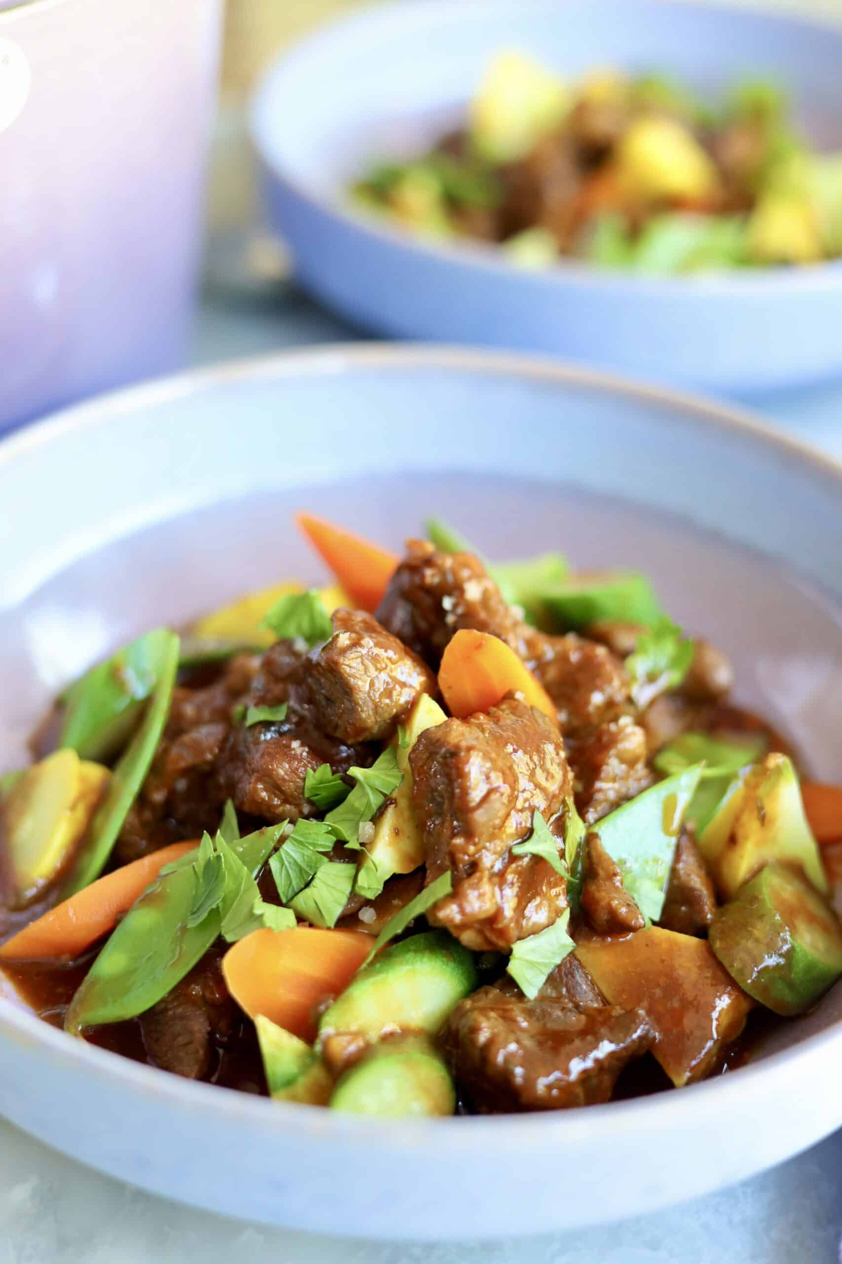Lamb stew navarin d'agneau
